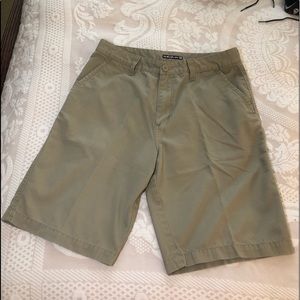 quiksilver khaki men’s shorts